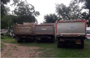 illegal gravel mining