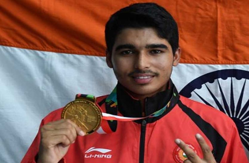 Asian Games 2018 : Shooter Saurabh Chaudhary Arrived Delhi