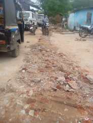 In the excavation of the drain, the contractor has digged 11 crores of