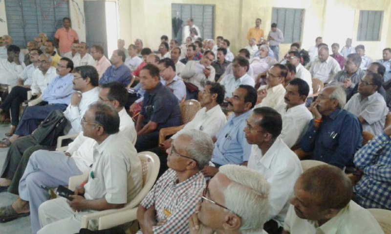 Adhyapak samvilian in education department, principal meeting in Rewa