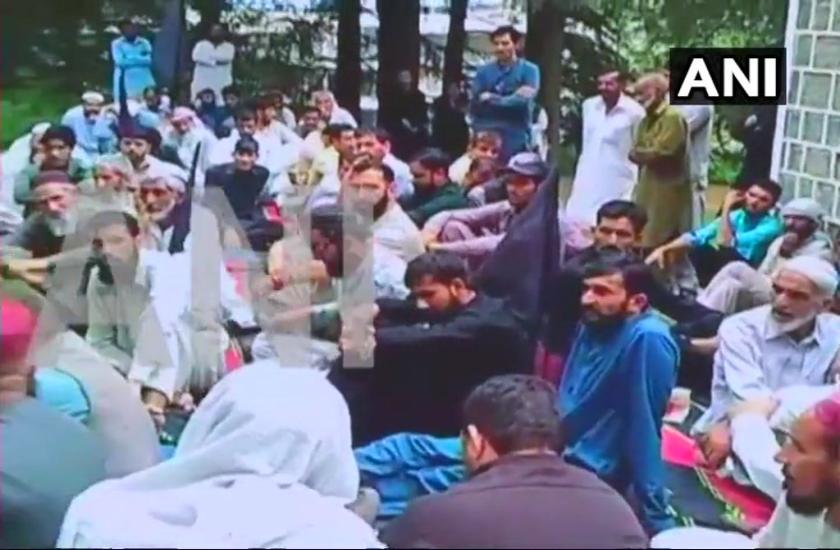 Anti-Pak protest in Pakistan Occupied Kashmir's Tarar Khel