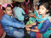 The love of elder brother and sister in the district jail