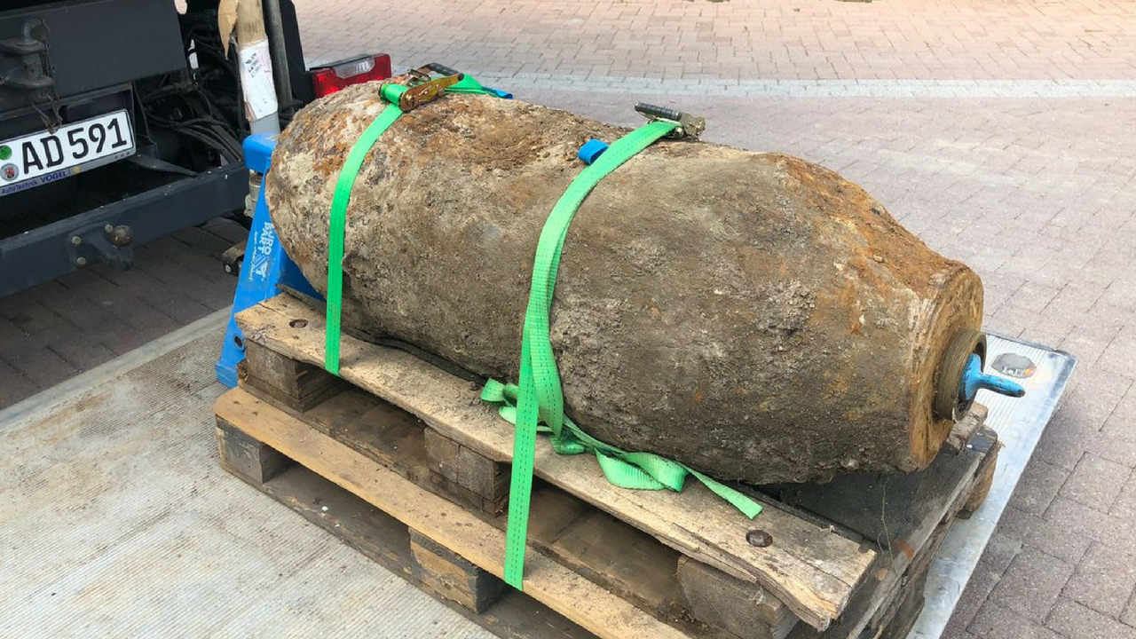 500 kg bomb from world war II discovered in germany
