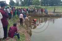 Death aged drowning pond in bhilwara