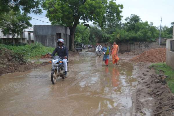 Bad Condition Of Alwar City After Heavy Rain