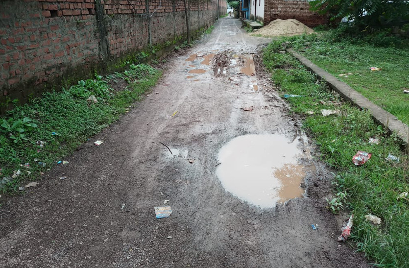कार्ययोजना नहीं बन रही, सड़क पर बच-बच कर चलने को मजबूर हैं ग्रामीण