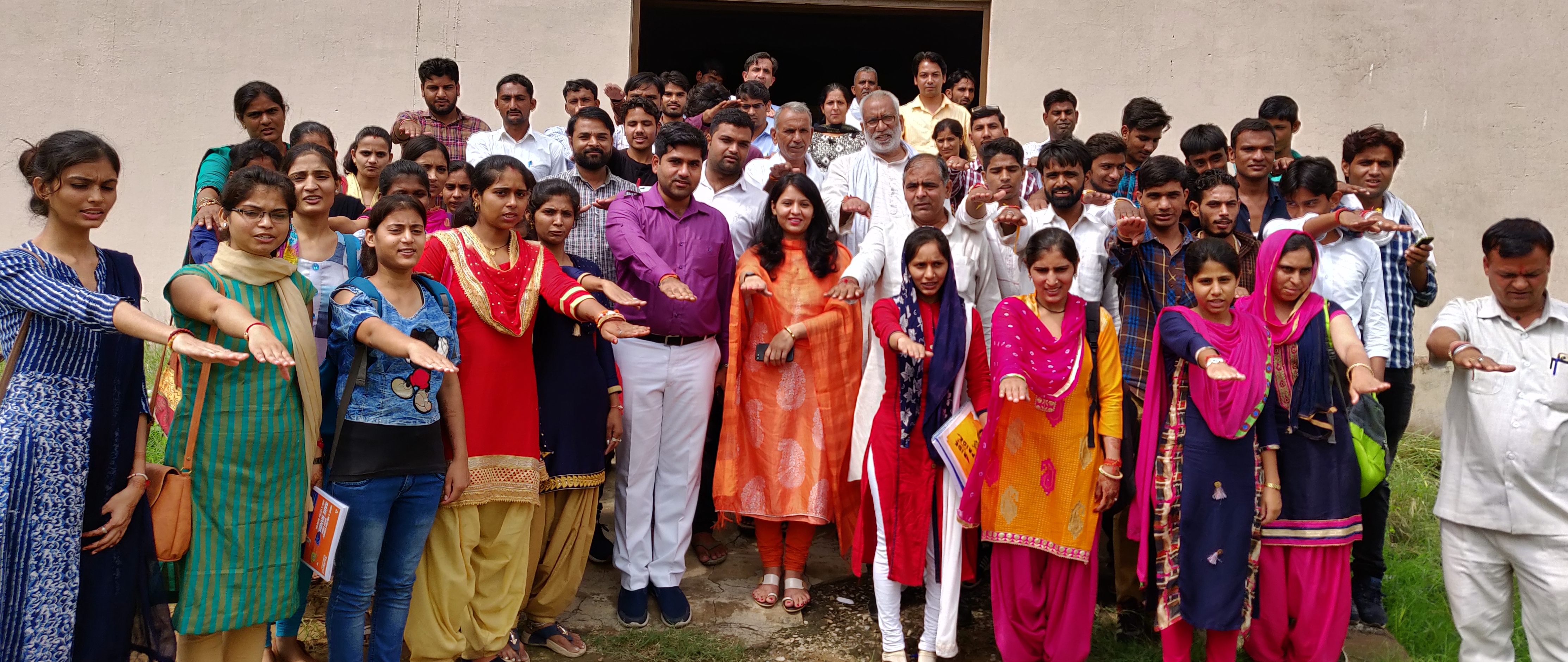 Patrika Changemaker Change makers Took Oath OF Clean Politics in Alwar