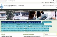 Haryana SSC Recruitment 2018 