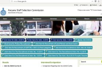Haryana SSC Recruitment 2018 