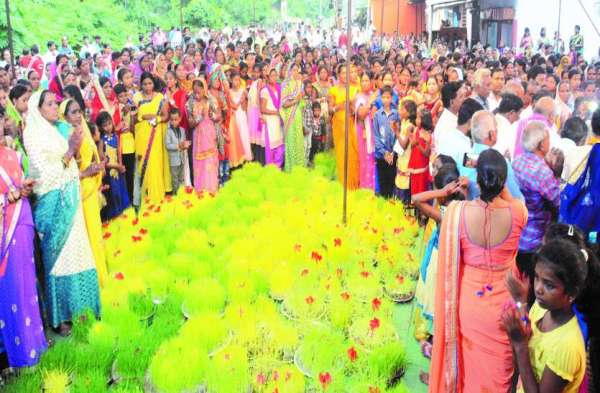 Photo Gallery : भोजली त्योहार का जिले में ऐसा दिखा रंग, आप भी देखिए इन तस्वीरों में...