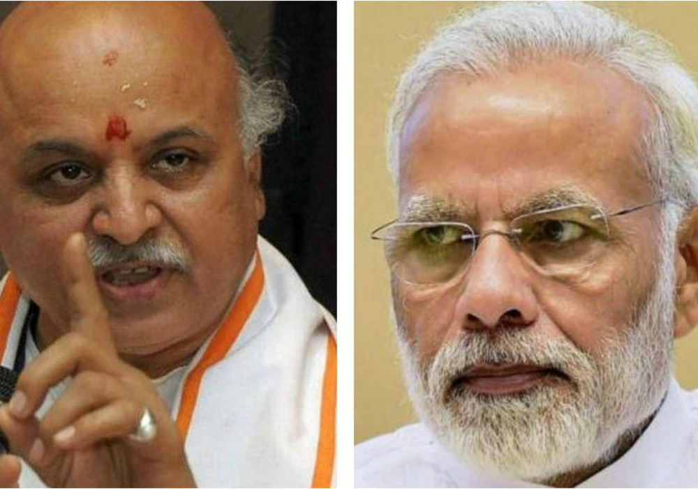 मोदी पर भड़के तोगड़िया- राम के लिये भेजा था, आप तो मुस्लिमों की बीवियों के वकील बनकर रह गये