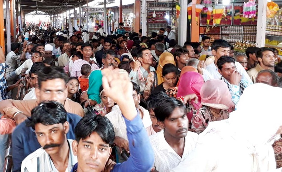 More crowded than expected in baba ramdev fair
