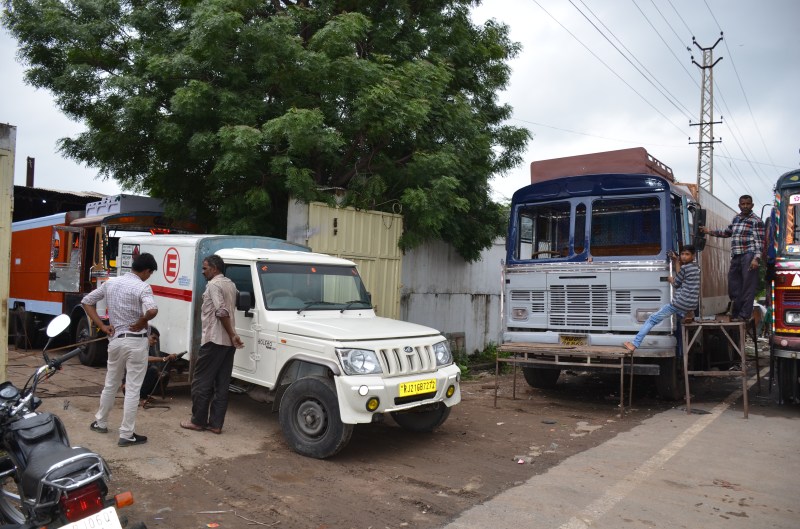 On the verge of closure of bus and truck body in bhilwara