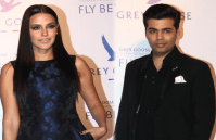 neha dhupia and Karan johar