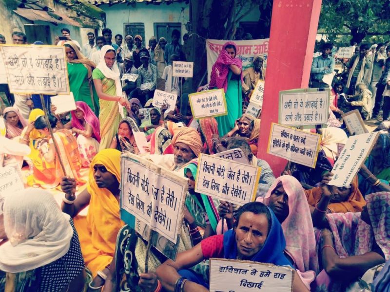 tribals of forty villages will boycott voting in the assembly election