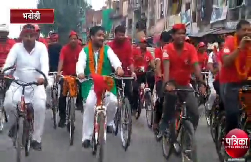 सपा की साइकिल यात्रा भदोही पहुंची, दिग्गज नेता आरिफ सिद्दीकी ने दिया बड़ा बयान
