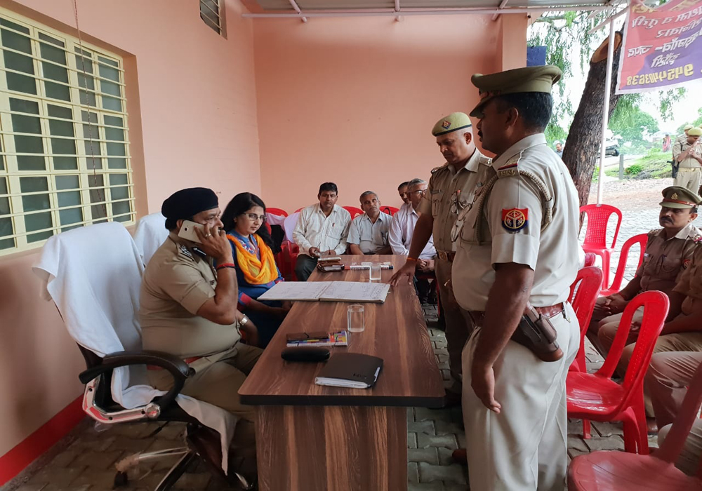 dig and commissioner sudden inspection of badagaon police station