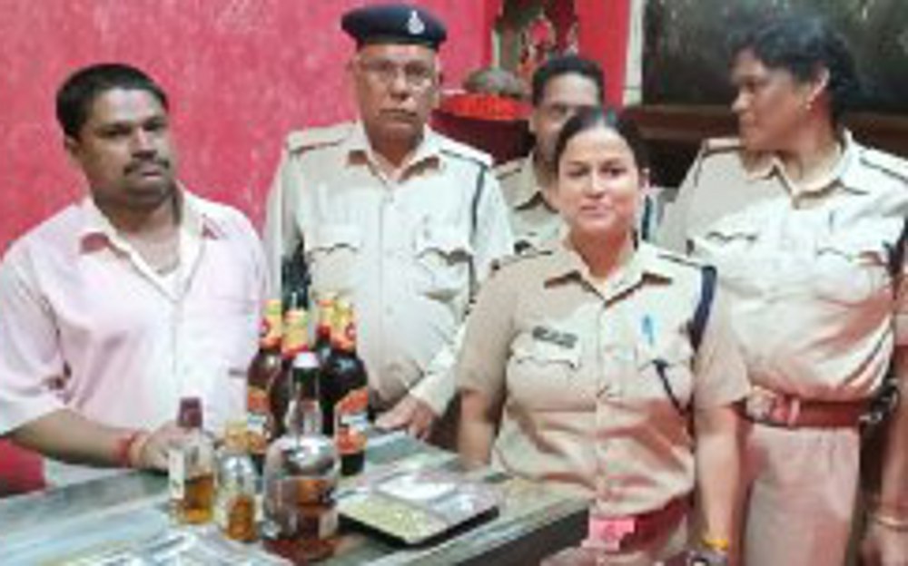 Excise Department action in satna madhya pradesh