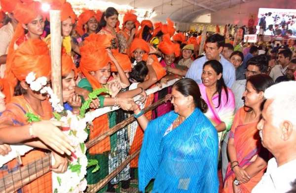 CM Raje Starting Rajasthan gaurav yatra