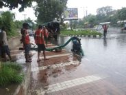 heavy rain