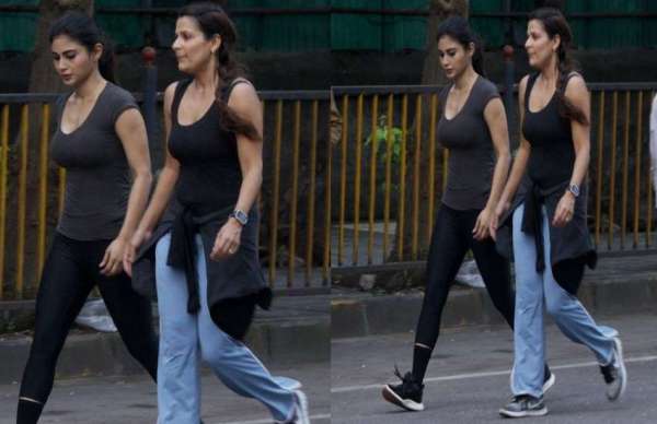 Mouni Roy spotted at mumbai bandra