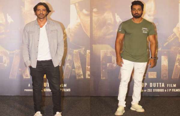 अर्जुन रामपाल और सोनू सूद।