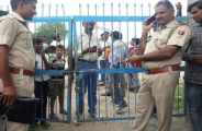 Locked teachers in bhilwara