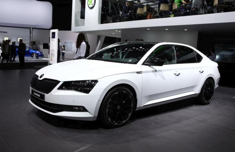 skoda superb sportline