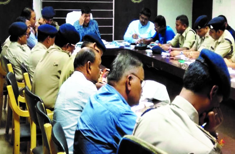 चुनाव से पूर्व पुलिस की तैयारी चालू