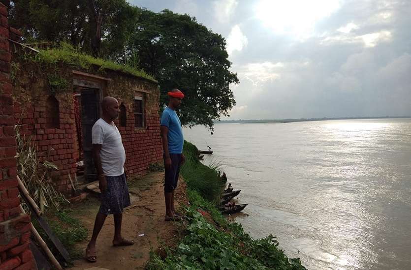 Ganga water level Increased