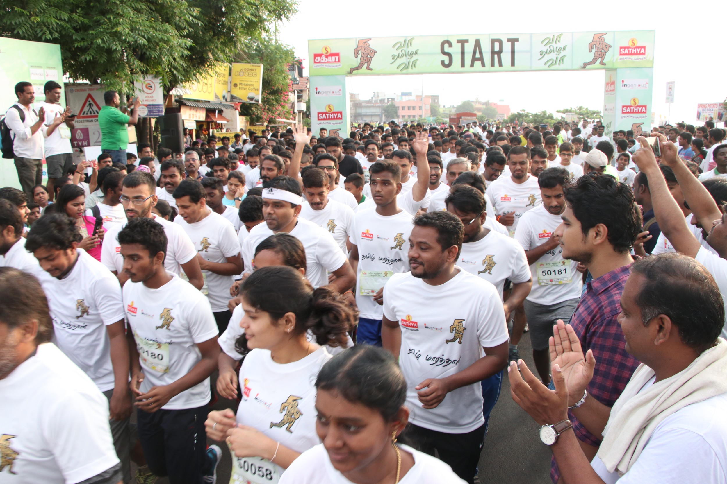 Marathon organized to promote Tamil culture