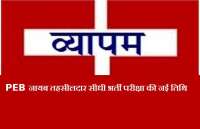 peb nayab tehsildar exam Date released