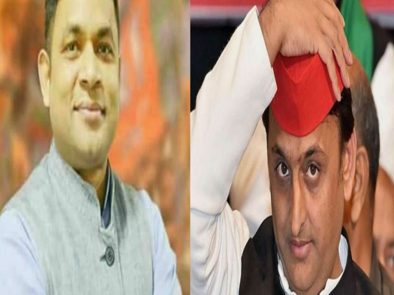 Subhash Yaduvansh and Akhilesh yadav