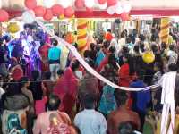 Nand's joy was ... eyes of Tiki devotees waiting for Kanhaiya's arriva