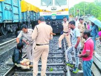 High voltage drama in satna station railway track