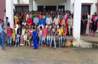 Wife of police personnel reached SP office