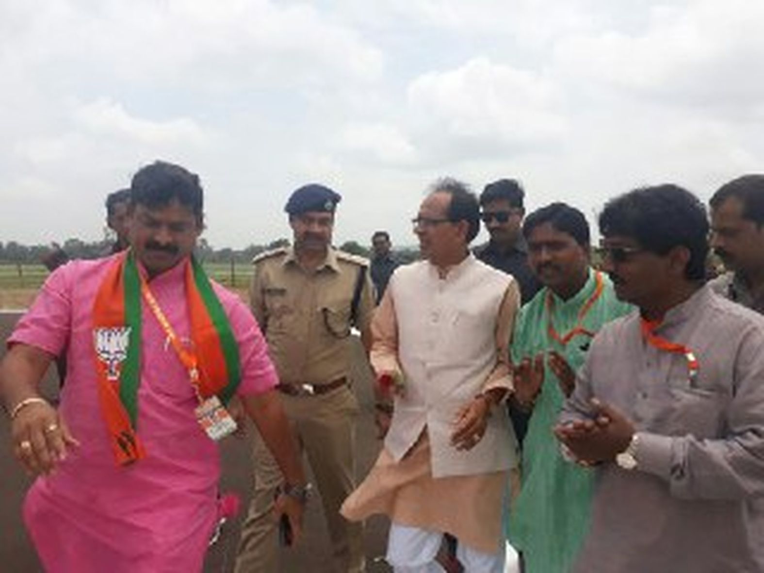 Chief Minister Shivraj Singh Chauhan, come in Khargone District
