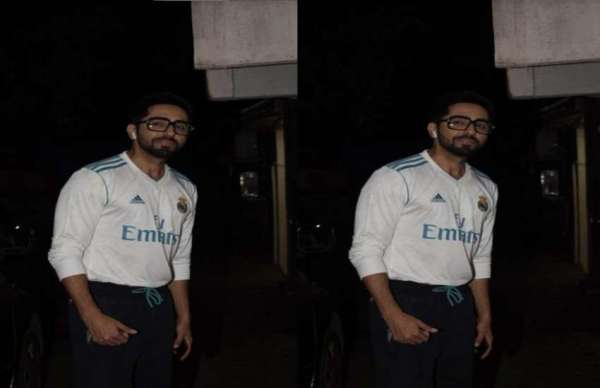 Ayushman khurana spotted at his office in juhu