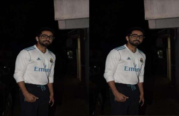 Ayushman khurana spotted at his office in juhu