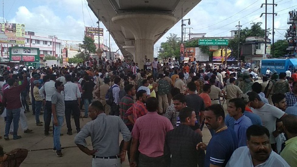 Rewa remained closed in protest against the SCST Act