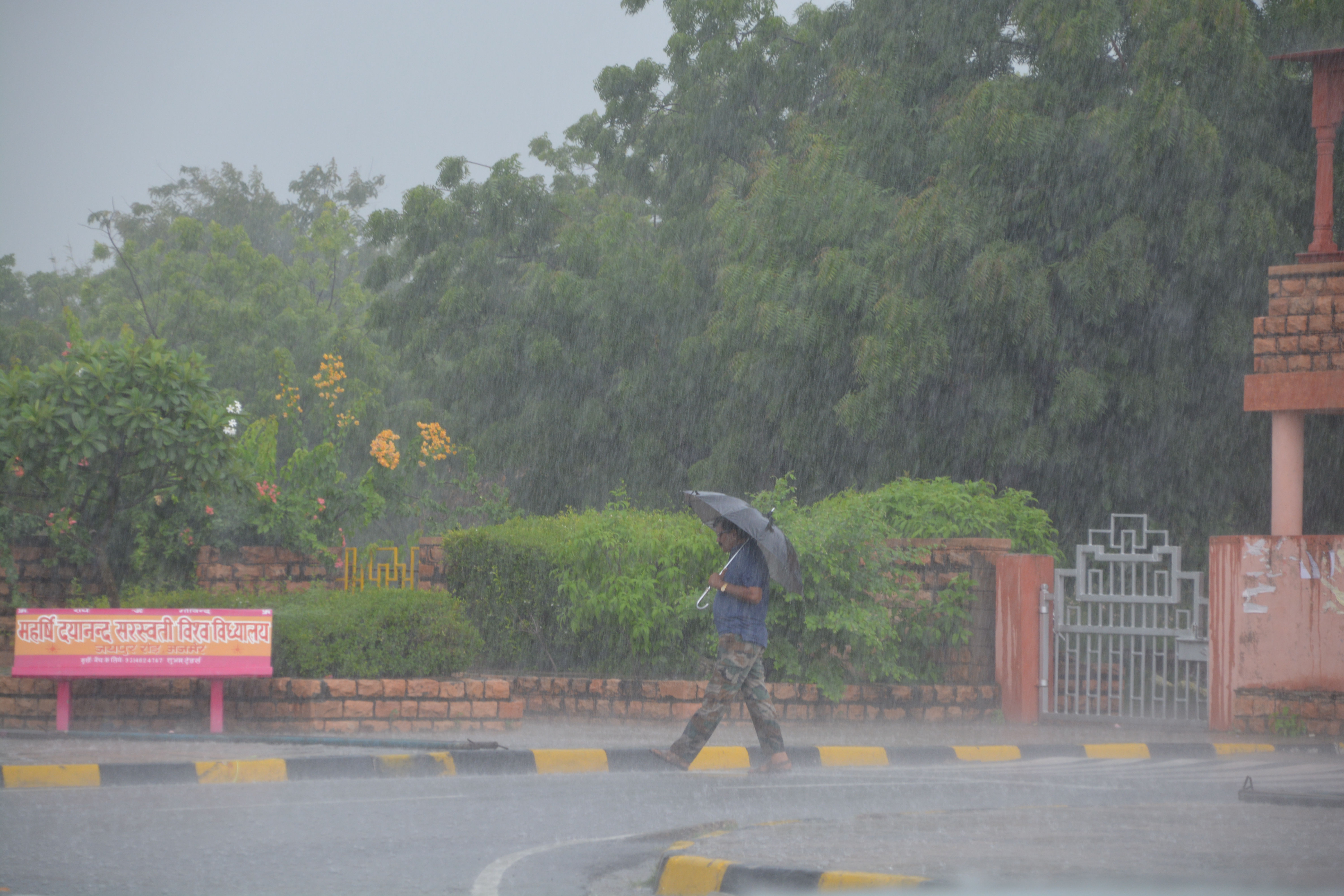 low rainfall in ajmer