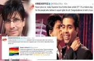 kamaal r khan reaction on supreme court verdict on section 377