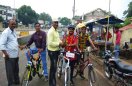 Devendra, who came out of bicycle for the sake of moral education