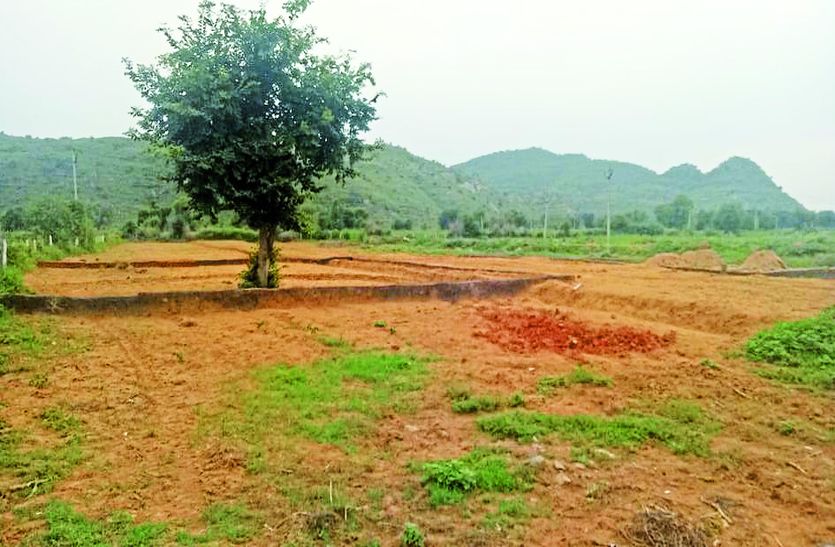 Agriculture land not authorised for ploting