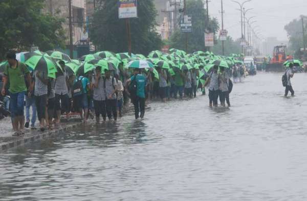 Heavy Rain in Rajasthan,
