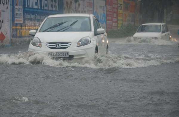 Heavy Rain in Rajasthan,