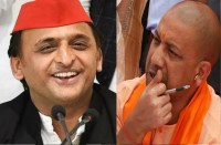 Akhilesh Yadav and Yogi Adityanath