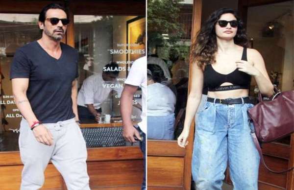 arjun rampal spotted with rumoured girlfriend gabriella