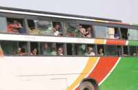 Bus driver dies heart attack