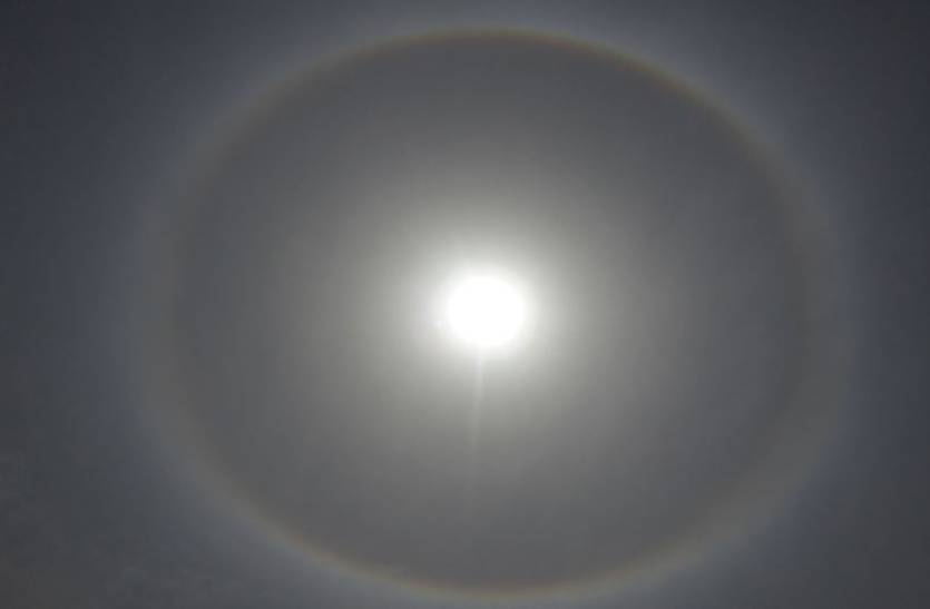 Circular girth near the sun in lohawat